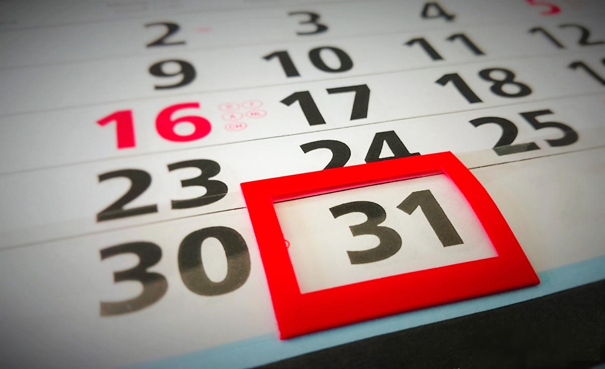 Calendari quadrittici e pentatrittici - Gadget Utopia